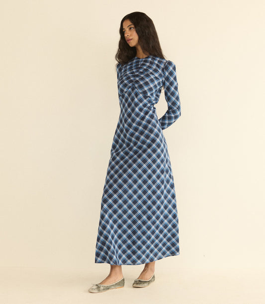 Begonia Popover Dress – Valmont Plaid | Cotton
