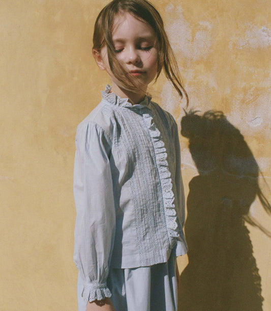 Valie Top – Dewdrop Organic Cotton Voile Kids Top