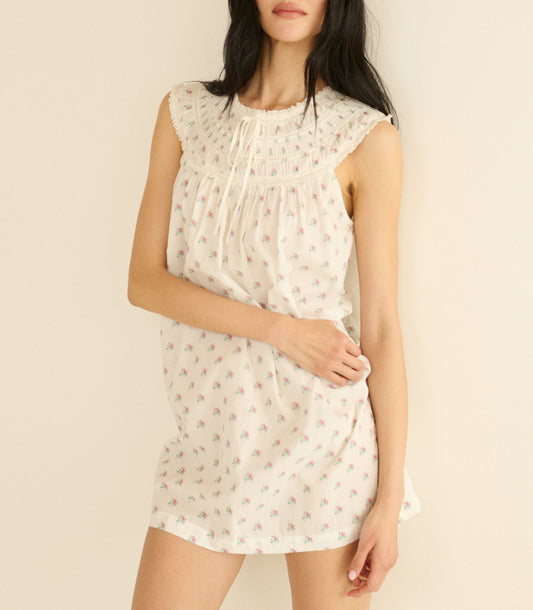 Verity Dress – Petit Posy Calico Cotton Voile Dress
