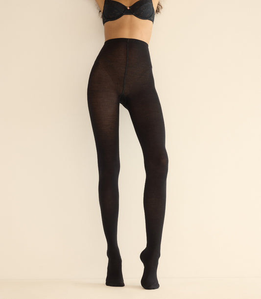 Wolford Merino Wool Tights – Black